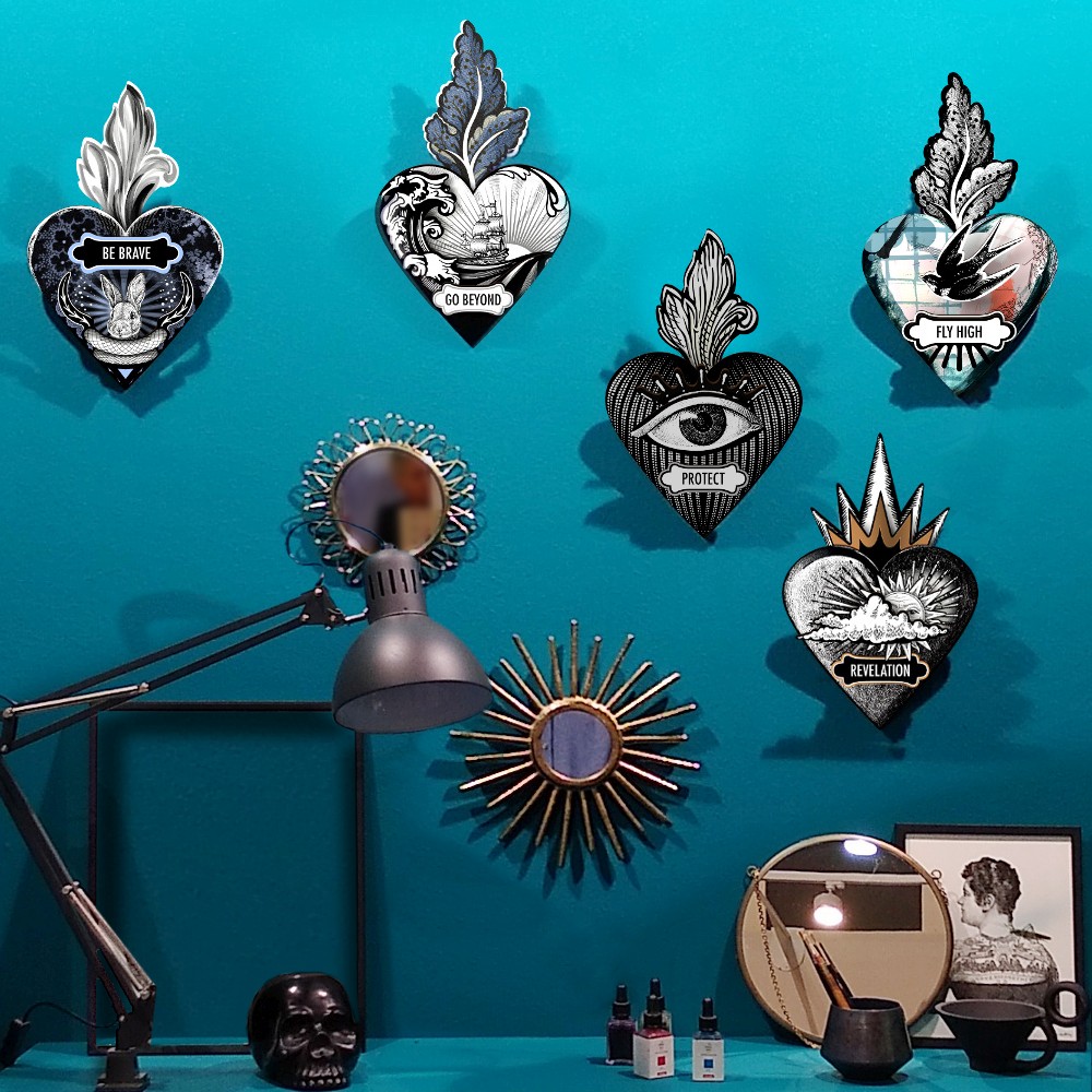 Décoration Coeur Mural