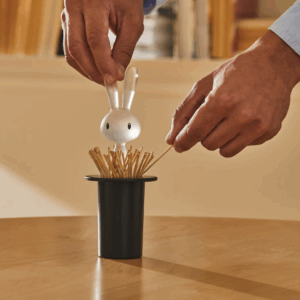 porte cure dents magic bunny alessi